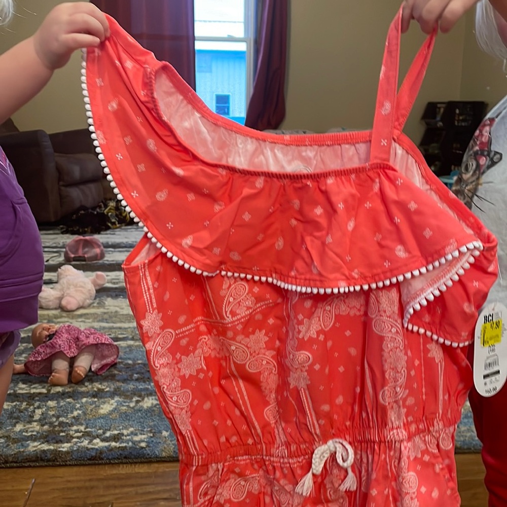 1 strap romper. NWT